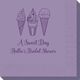 Ice Cream Cone Trio Napkins Image 2 of 2